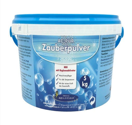 AQUA CLEAN PUR Zauberpulver mit Hygieneaktivator 5kg